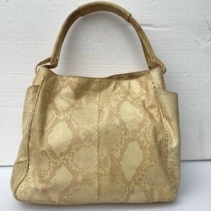 Finesse La Model Snakeskin Python Bag